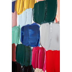 65912KARE obraz TOUCHED COLORFUL DOTS 200x140  cm King Home