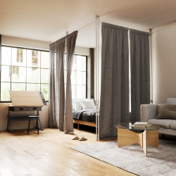 1012718-660UMBRA karnisz ANYWHERE biały King Home