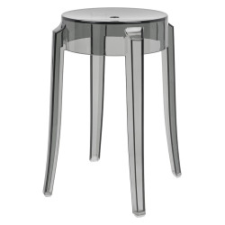 118-APC.DYMIONY Stołek CHARLES 46 dymiony - poliwęglan King Home