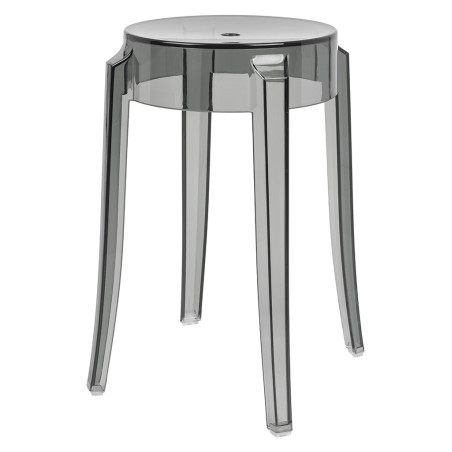 118-APC.DYMIONY Stołek CHARLES 46 dymiony - poliwęglan King Home