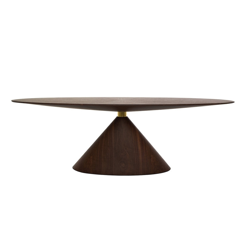 KH1501100291Stół UFO orzech / naturalny fornir King Home