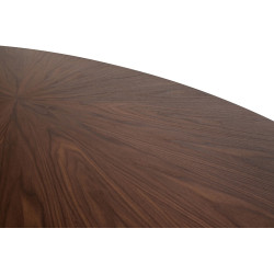 KH1501100291Stół UFO orzech / naturalny fornir King Home