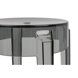 118-APC.DYMIONY Stołek CHARLES 46 dymiony - poliwęglan King Home