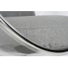 JH-200.L.GREY.17W Fotel wiszący BUBBLE poduszka jasnoszara - korpus akryl, poduszka wełna King Home