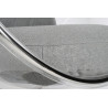 JH-200-2.L.GREY.17W Fotel BUBBLE STAND 2 poduszka jasnoszara - akryl, chrom, wełna King Home