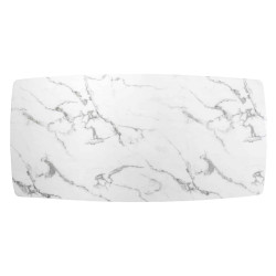 7234 RICHMOND stół DYNASTY 200 cm złoty - konglomerat imitujący marmur, stal King Home