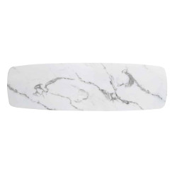 7230 RICHMOND konsola DYNASTY złoty - konglomerat imitujący marmur, stal King Home