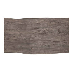 9132 RICHMOND stolik kawowy TUXEDO srebrny - drewno, stal nierdzewna King Home