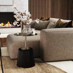 87133KARE stolik ENDLESS VEGAS 40 czarny King Home