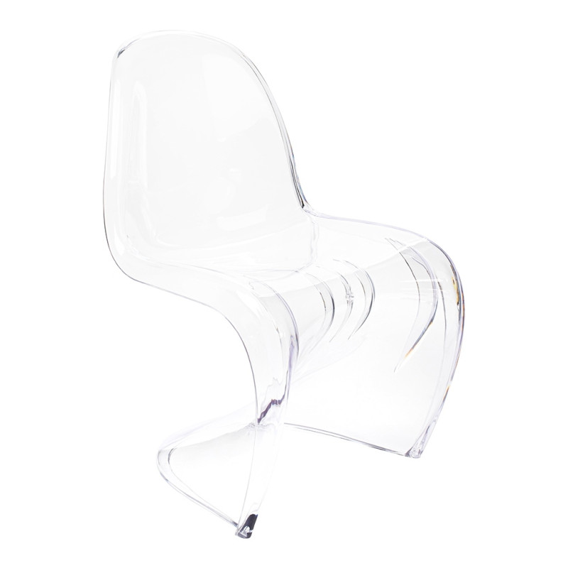 KH010100212 Krzesło HOVER PC transparentne - poliwęglan King Home