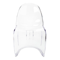 KH010100212 Krzesło HOVER PC transparentne - poliwęglan King Home