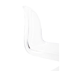 KH010100212 Krzesło HOVER PC transparentne - poliwęglan King Home