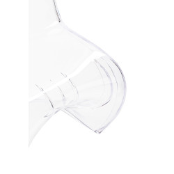 KH010100212 Krzesło HOVER PC transparentne - poliwęglan King Home