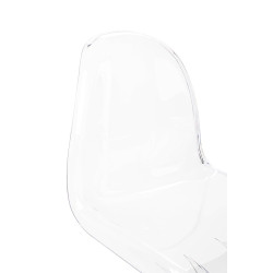 KH010100212 Krzesło HOVER PC transparentne - poliwęglan King Home