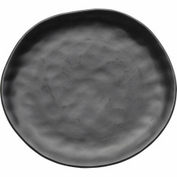 38056KARE talerz ORGANIC 26 cm czarny King Home