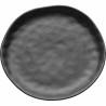 38056KARE talerz ORGANIC 26 cm czarny King Home