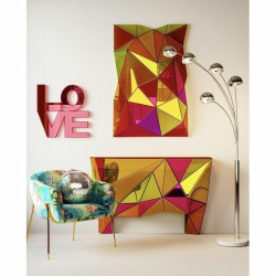 87435KARE lustro ścienne PRISMA COLOR 120x80   cm King Home