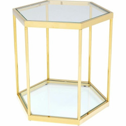 85029KARE stolik COMB GOLD 55 złoty King Home