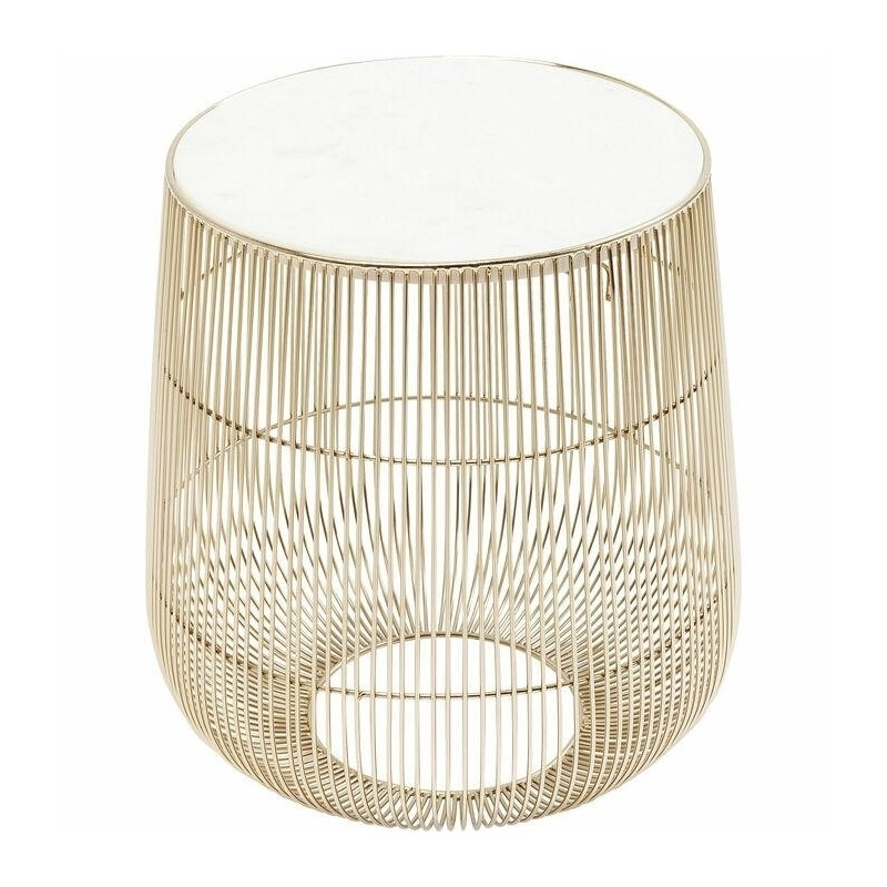 83736KARE stolik BEAM 32 biały King Home