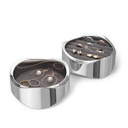 1022517-158UMBRA organizer na biżuterię WAVY chrom King Home