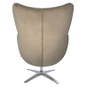 HE-066.KHAKI.09 Fotel EGG SZEROKI VELVET khaki King Home