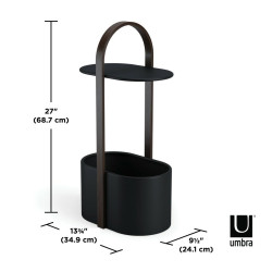 1013760-048UMBRA stolik kawowy BELLWOOD czarny orzech King Home