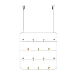 1004045-660UMBRA wieszak ścienny ESTIQUE biały King Home