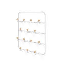 1004045-660UMBRA wieszak ścienny ESTIQUE biały King Home