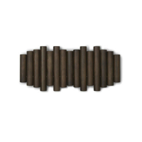 1011471-746UMBRA wieszak na ubrania PICKET RAIL ciemny orzech King Home