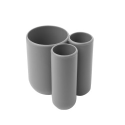 023271-918UMBRA kubek na szczoteczki  TOUCH - szary King Home