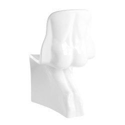 JH-072-2-HIM.BIALY Krzesło HIM białe - włókno szklane King Home