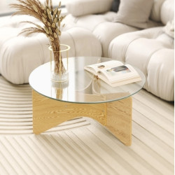 1018611-390UMBRA stolik kawowy MADERA naturalny King Home