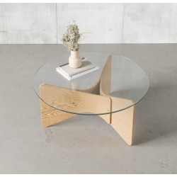 1018611-390UMBRA stolik kawowy MADERA naturalny King Home