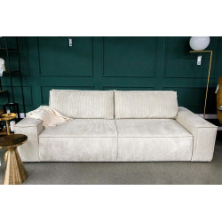 KH1501100207Sofa PILLOW z funkcją spania jasny beż King Home