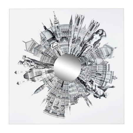 KH1501100258Obraz CRAZY WORLD 180x180 cm King Home