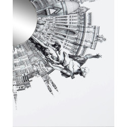 KH1501100258Obraz CRAZY WORLD 180x180 cm King Home