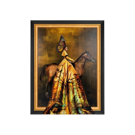 KH1501100273Obraz DRESS 110x140 cm King Home