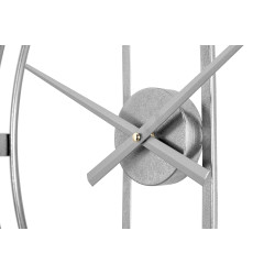 61479KARE zegar CLIP 60 srebrny King Home