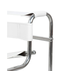 KH1501100302Fotel IVAN biały - ekoskóra King Home