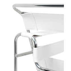 KH1501100302Fotel IVAN biały - ekoskóra King Home