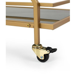 85802KARE barek PYRAMIDS złoty King Home