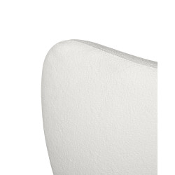 MM001501100349MaMaison fotel obrotowy GROSDOS biały /   chenille King Home