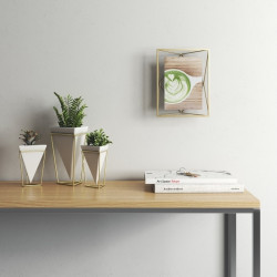 313015-221UMBRA ramka na zdjęcia PRISMA 13x18 cm - złota King Home