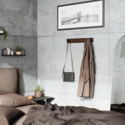 318850-048UMBRA wieszak na ubrania FLIP 5  - czarny orzech King Home