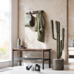 318850-048UMBRA wieszak na ubrania FLIP 5  - czarny orzech King Home