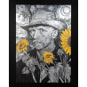 KH1501100248Obraz VAN SUNFLOWER 96x121 cm King Home