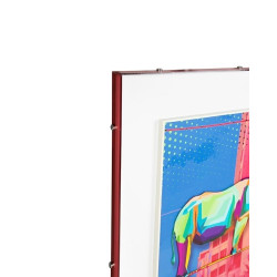 KH1501100255Obraz RHINO IN THE CITY 88x110 cm King Home