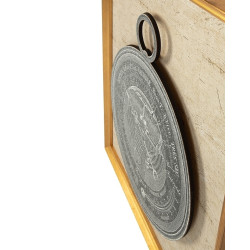 KH1501100276Obraz MYSTERY CLOCK 50x60 cm King Home