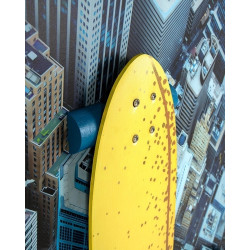 KH1501100278Obraz BIG CITY SKATER 130x130 cm King Home