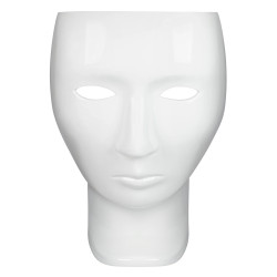 JH-035 Fotel NEMO FACE CHAIR biały - włókno szklane King Home